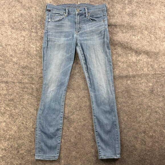 Citizens Of Humanity Denim - Citizens of Humanity Jeans Womens 27 Avedon Ankle Low Rise Skinny Y2K Distressed